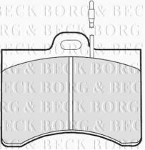 Borg & Beck BBP1201 - Juego de pastillas de freno