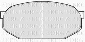 Borg & Beck BBP1205 - Juego de pastillas de freno