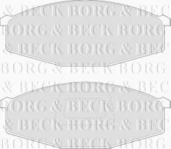 Borg & Beck BBP1214 - Juego de pastillas de freno