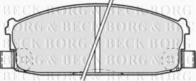 Borg & Beck BBP1216 - Juego de pastillas de freno