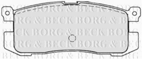 Borg & Beck BBP1220 - Juego de pastillas de freno