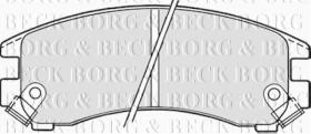 Borg & Beck BBP1223 - Juego de pastillas de freno