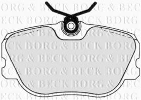 Borg & Beck BBP1229 - Juego de pastillas de freno