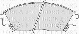 Borg & Beck BBP1232 - Juego de pastillas de freno