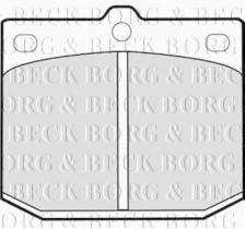 Borg & Beck BBP1239 - Juego de pastillas de freno