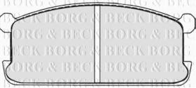 Borg & Beck BBP1251 - Juego de pastillas de freno