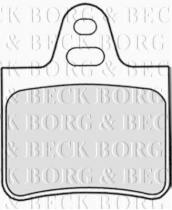 Borg & Beck BBP1257 - Juego de pastillas de freno