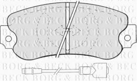 Borg & Beck BBP1258 - Juego de pastillas de freno