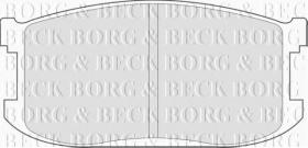 Borg & Beck BBP1265 - Juego de pastillas de freno