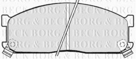 Borg & Beck BBP1271 - Juego de pastillas de freno
