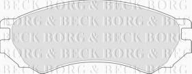 Borg & Beck BBP1272 - Juego de pastillas de freno