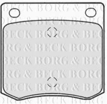 Borg & Beck BBP1274 - Juego de pastillas de freno