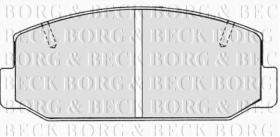 Borg & Beck BBP1276 - Juego de pastillas de freno
