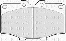 Borg & Beck BBP1278 - Juego de pastillas de freno