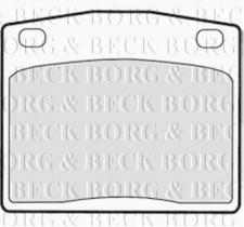 Borg & Beck BBP1287 - Juego de pastillas de freno