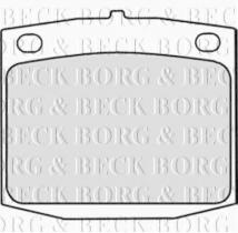 Borg & Beck BBP1288 - Juego de pastillas de freno