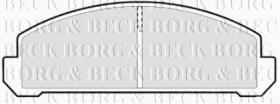 Borg & Beck BBP1289 - Juego de pastillas de freno