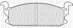 Borg & Beck BBP1293 - Juego de pastillas de freno
