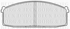Borg & Beck BBP1300 - Juego de pastillas de freno