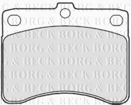 Borg & Beck BBP1303 - Juego de pastillas de freno