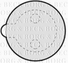 Borg & Beck BBP1313 - Juego de pastillas de freno
