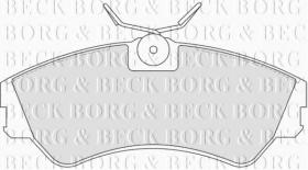Borg & Beck BBP1316 - Juego de pastillas de freno