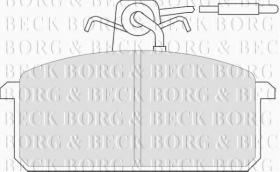Borg & Beck BBP1317 - Juego de pastillas de freno