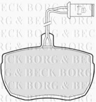 Borg & Beck BBP1320 - Juego de pastillas de freno