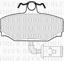 Borg & Beck BBP1332 - Juego de pastillas de freno