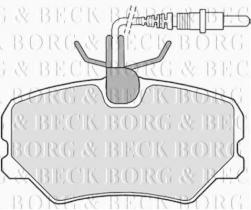 Borg & Beck BBP1346 - Juego de pastillas de freno