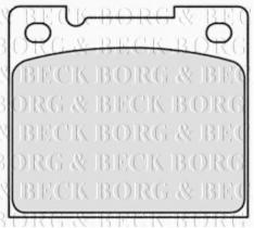 Borg & Beck BBP1347 - Juego de pastillas de freno