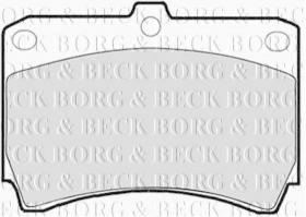 Borg & Beck BBP1365 - Juego de pastillas de freno