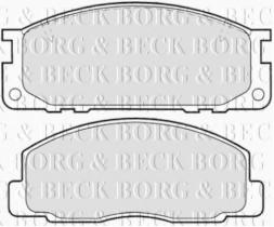 Borg & Beck BBP1372 - Juego de pastillas de freno