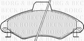 Borg & Beck BBP1382 - Juego de pastillas de freno