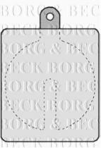Borg & Beck BBP1385 - Juego de pastillas de freno