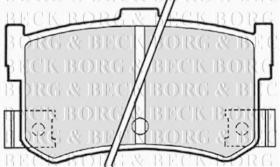 Borg & Beck BBP1413 - Juego de pastillas de freno