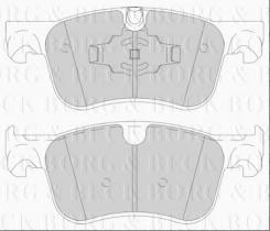 Borg & Beck BBP2463 - Juego de pastillas de freno