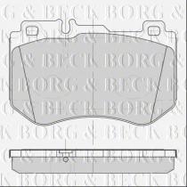 Borg & Beck BBP2501 - Juego de pastillas de freno