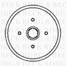 Borg & Beck BBR7001 - Tambor de freno