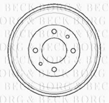 Borg & Beck BBR7009 - Tambor de freno