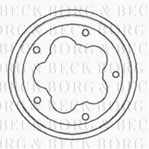 Borg & Beck BBR7016 - Tambor de freno