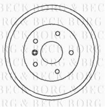 Borg & Beck BBR7021 - Tambor de freno