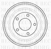 Borg & Beck BBR7023 - Tambor de freno