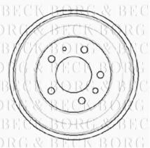 Borg & Beck BBR7036 - Tambor de freno