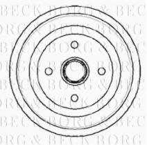 Borg & Beck BBR7046 - Tambor de freno