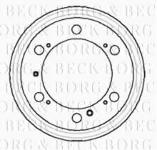 Borg & Beck BBR7050 - Tambor de freno