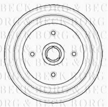 Borg & Beck BBR7064 - Tambor de freno