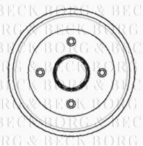 Borg & Beck BBR7065 - Tambor de freno