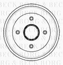 Borg & Beck BBR7065 - Tambor de freno