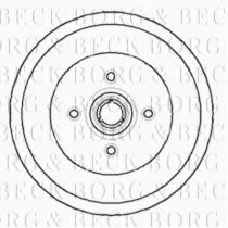 Borg & Beck BBR7066 - Tambor de freno